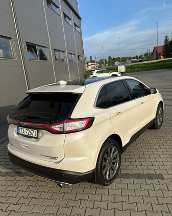 Ford EDGE cena 96000 przebieg: 103000, rok produkcji 2017 z Tarnów małe 704